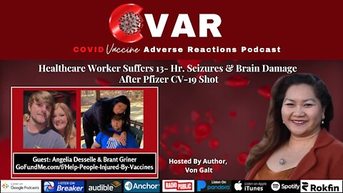 Healthcare Worker Gets 13-Hr Seizures and Brain Damage After Pfizer Covid-19 Vaccine