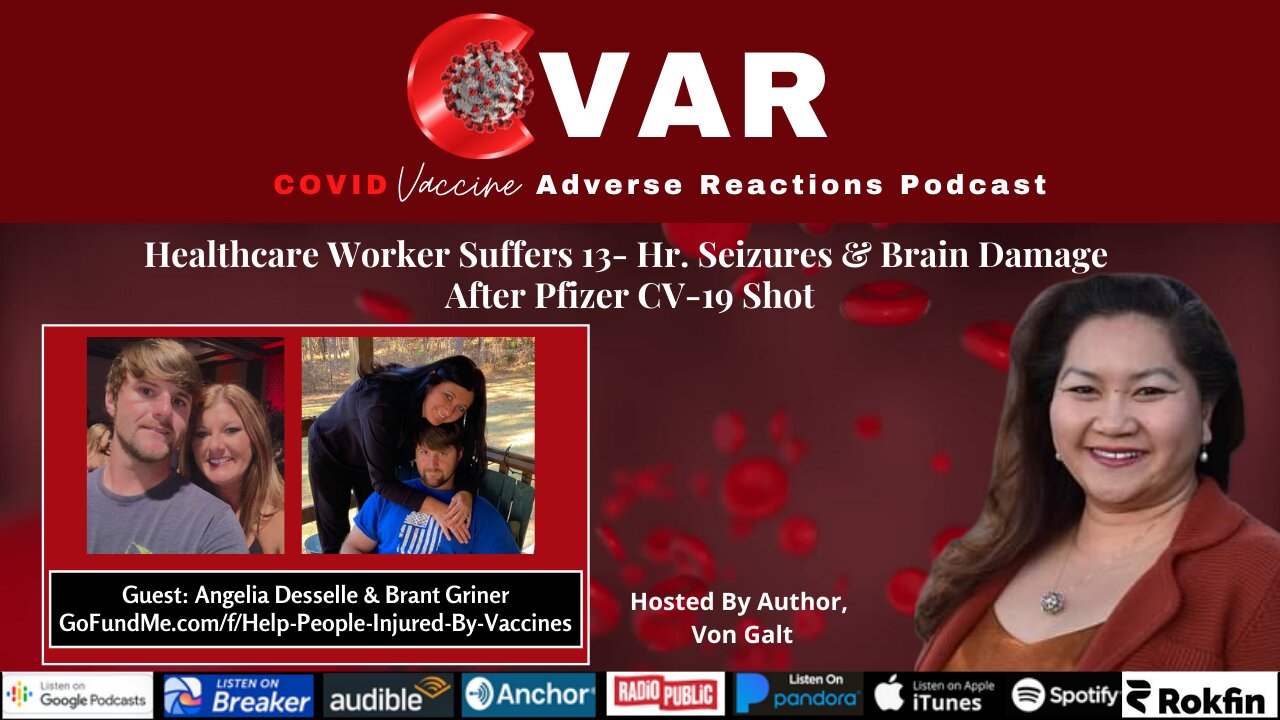 Healthcare Worker Gets 13-Hr Seizures and Brain Damage After Pfizer Covid-19 Vaccine