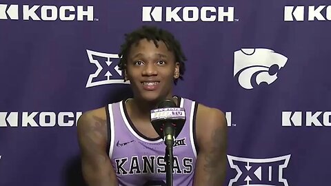 Kansas State Basketball | DaJuan Gordon Postgame Press Conference | K-State 62, Oklahoma 57