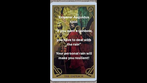 MEDITATION #tarotary #nightsuntarot #oracle #allsigns #timeless #tarot #emperor #resilience