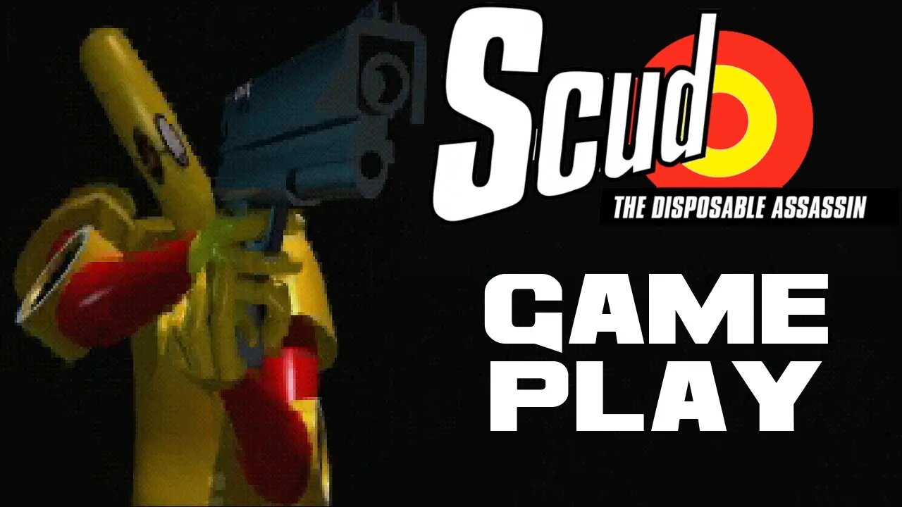 🎮👾🕹 Scud: The Disposable Assassin - Sega Saturn Gameplay 🕹👾🎮 😎Benjamillion