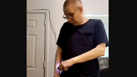 The Moment Bill Chaffin Tased Himself On Livestream