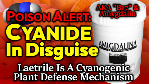 CYANIDE In Disguise: Toxicity & Cyanogenic Nature Of Laetrile/ B17/ Amygdalin Exposed. Poisonous!