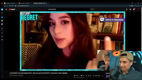 REACTION and then stream with Jade-Ahn