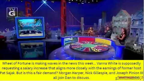 Wheel of Fortune is making waves in the news this week... Vanna White is supposedly