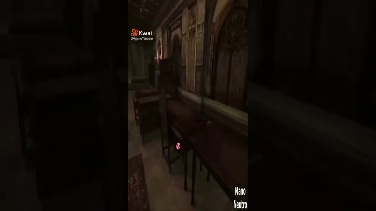 Usando o corpo da Ashley contra os ganados no RESIDENT EVIL 4 VR TRAILER