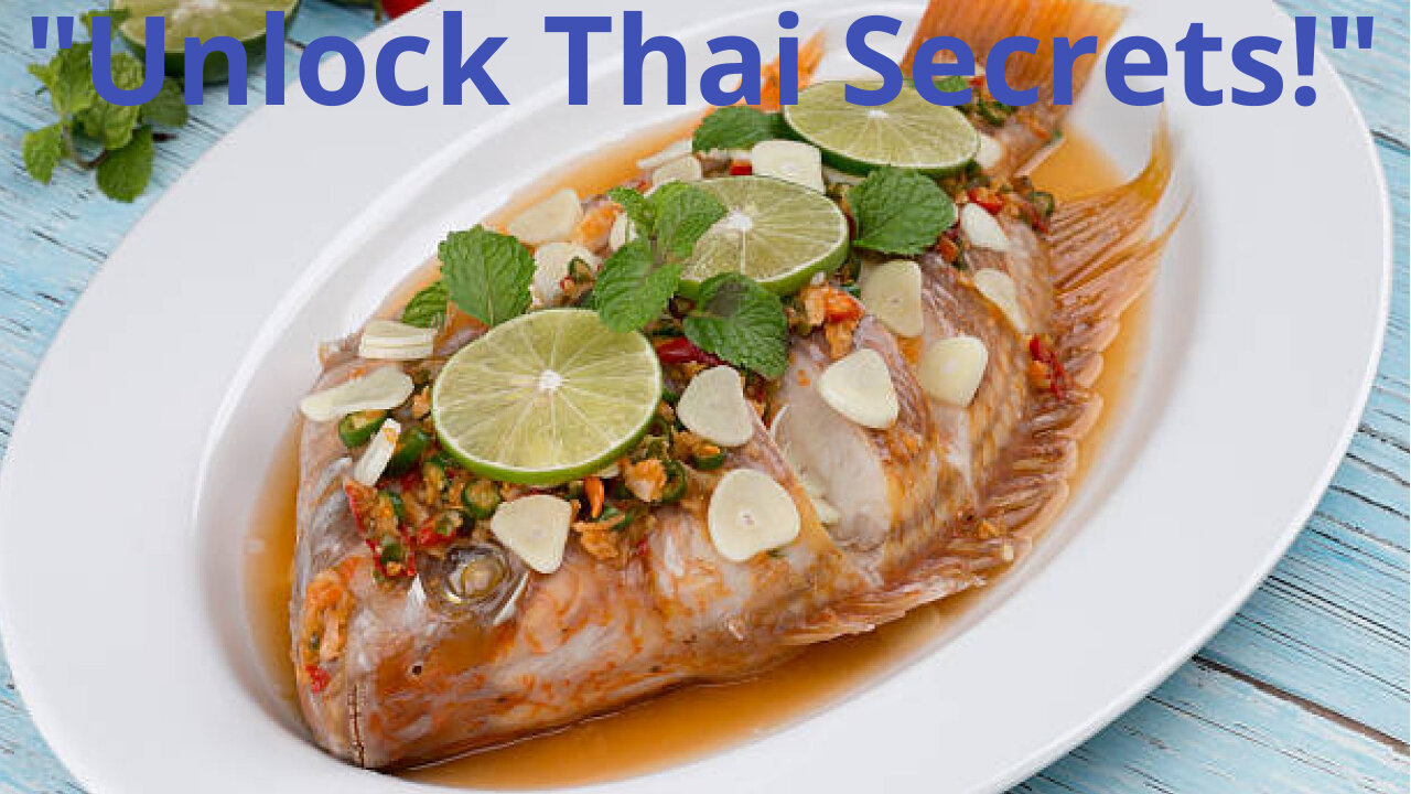 Unlock the Secrets of Thai Flavor: Irresistible Baked Fish Recipe