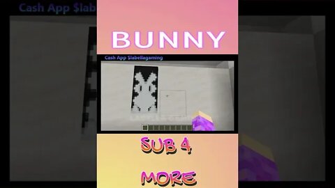 Minecraft: Bunny Banner