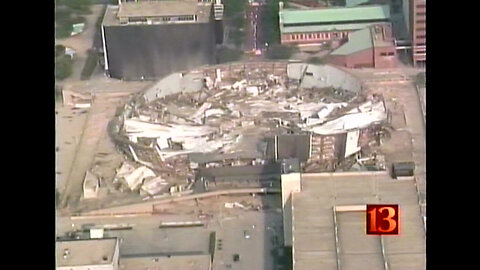 July 8, 2001 - The Implosion of Market Square Arena in Indianapolis