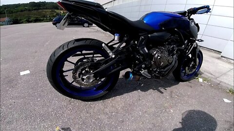 Yamaha Mt-07 fdc para a opinião