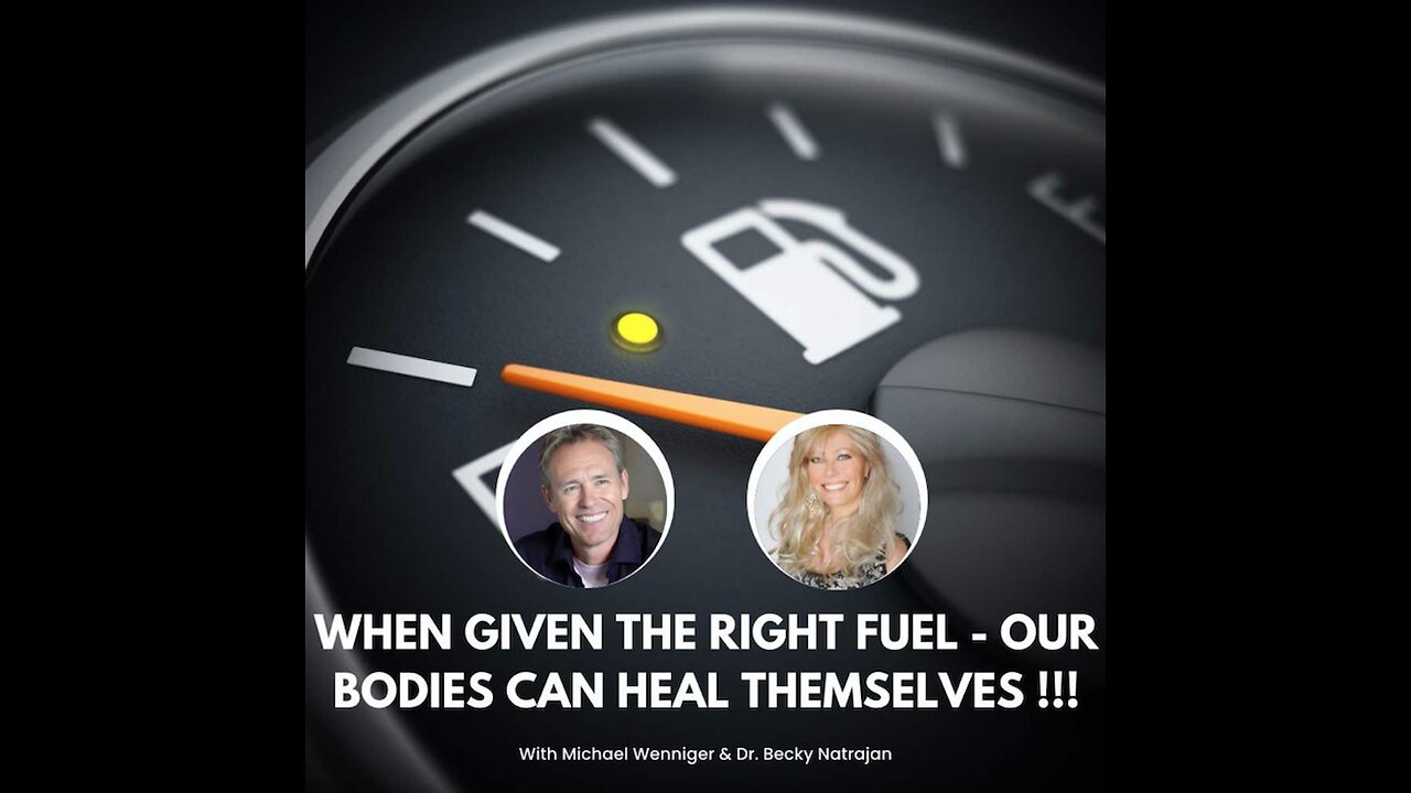 When Given The Right Fuel Our Bodies Can Heal Themselves