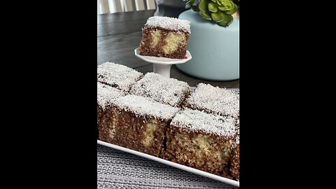 Juicy and Delicious chocolate and coconut cake