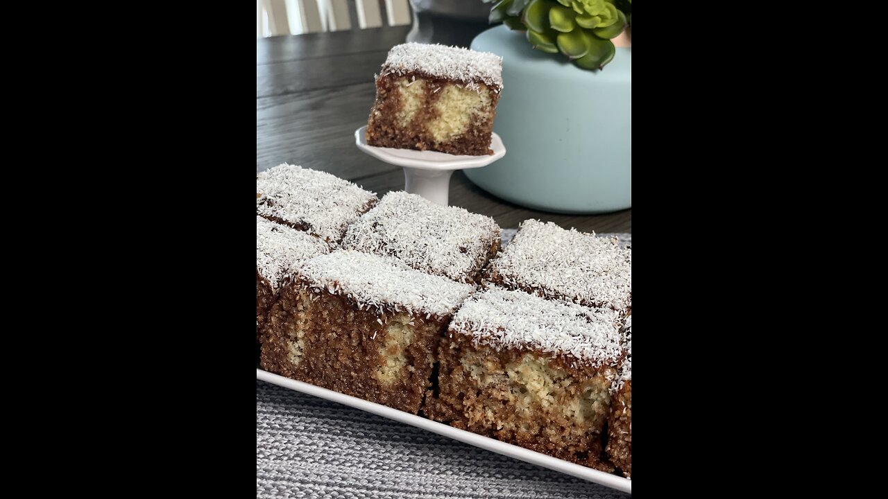 Juicy and Delicious chocolate and coconut cake