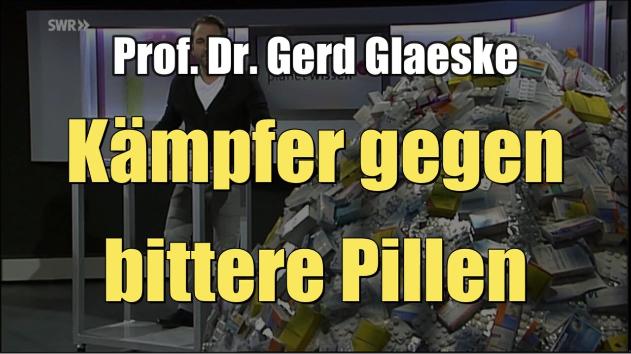 Prof. Dr. Gerd Glaeske - Kämpfer gegen bittere Pillen (SWR I Planet Wissen I 08.08.2017)