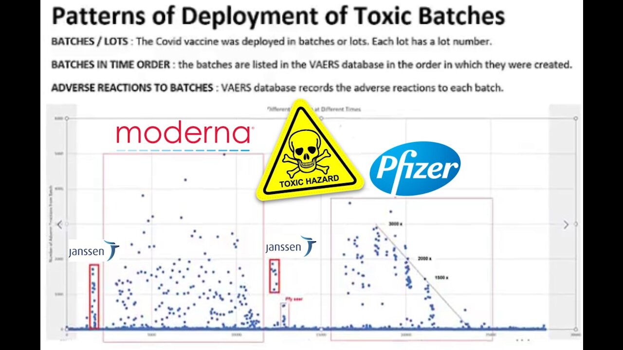 Highly Disturbing VAERS Analysis: Clear patterns in toxic vaccine batches - Craig Paardekooper