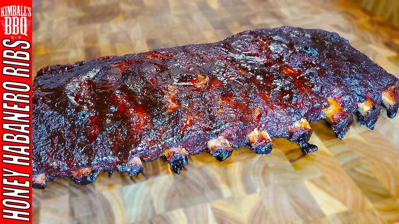 Honey Habanero St Louis Pork Ribs (Smoked)