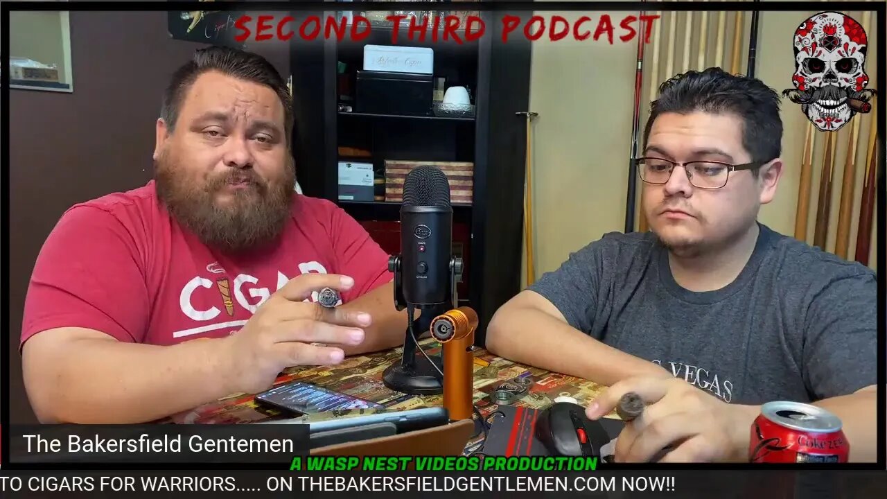 Second Third Podcast Smoking Don Kiki Cigars