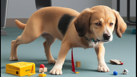 Brain Training for Dogs - The Airplane Game Exam Demonstration