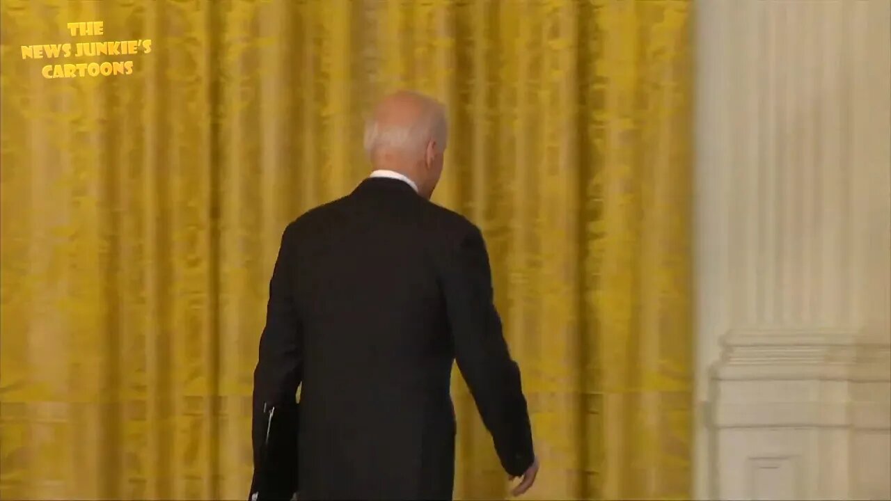 Biden begs people to get vaccinated and flees podium as reporters beg for answers on Afghanistan.