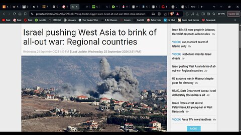 Prophecy Speaking Israeli State pushing West Asia to brink of all-out war