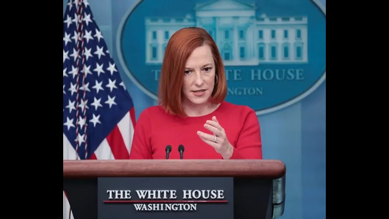 Psaki: Lockdowns Happened Under Trump