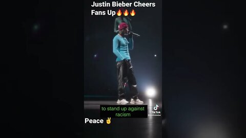 Justin Bieber Cheers Fans Up🔥🔥🔥#shorts @justinbieber on TikTok