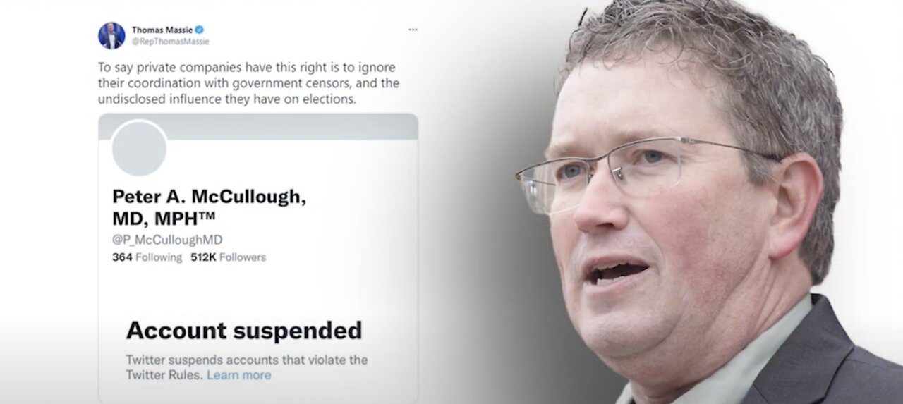 Congressmen Condemns Twitter For Lifetime Ban On Leading Covid Doctor