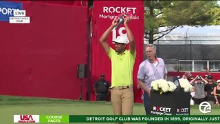 Tony Finau wins 2022 Rocket Mortgage Classic