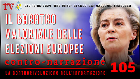 CONTRO-NARRAZIONE NR.105 - LA CONTRORIVOLUZIONE NELL’INFORMAZIONE. BIANCO, IANNACCONE, TRABUCCO