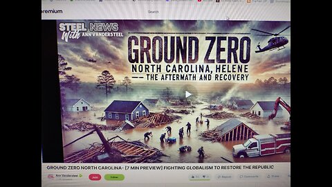 GROUND ZERO NORTH CAROLINA- (7 MIN. PREVIEW) (Ann Vandersteel - Dec.2024)