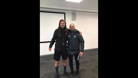 Australasian Soccer Academy webinar segment discussing Breathwork conscious control of breathing