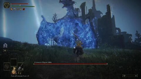 Elden Ring GLINTSTONE DRAGON ADULA No Hit NoShield NoGrind Blind Run