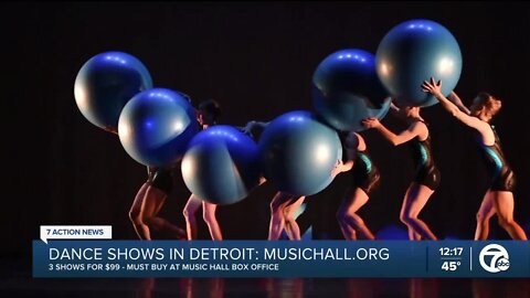 Dance shows at Music Hall in Detroit