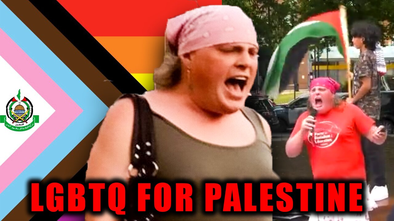 These Trantifa Activists Praise Palestinians As The WAR RAGES