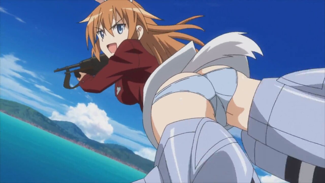 Strike Witches the Movie - Neuroi fight