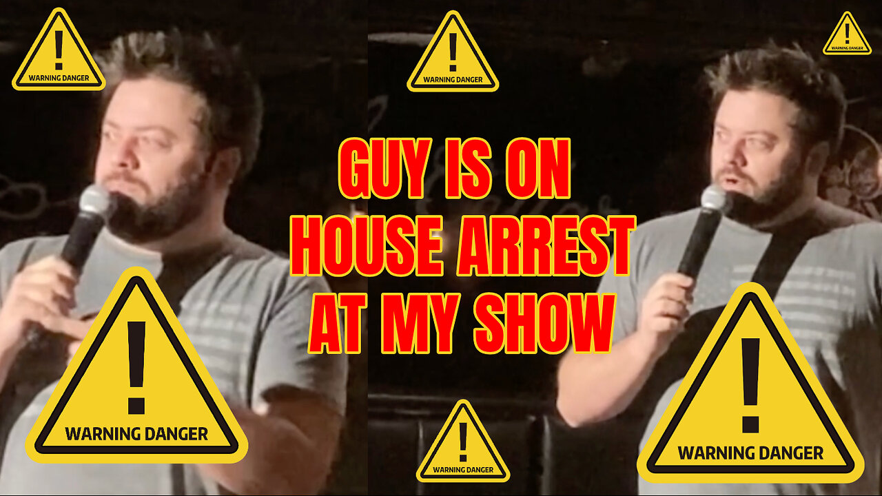 Guy On House Arrest At My Show?!?! #shorts