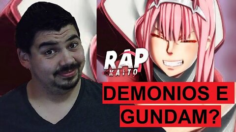REACT My Darling Zero Two Darling in the Franxx Kaito - MELHOR DO MUNDO