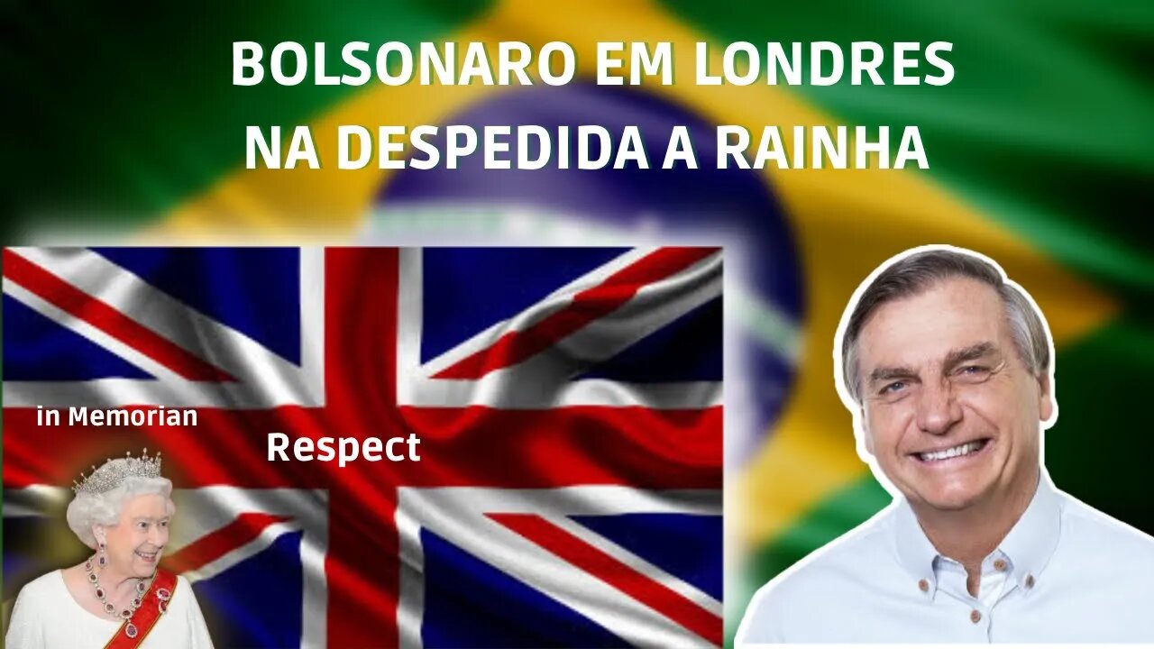 Emocionante a recepção e discurso de Bolsonaro hoje em Londres “Vai ser no Primeiro turno ele disse”