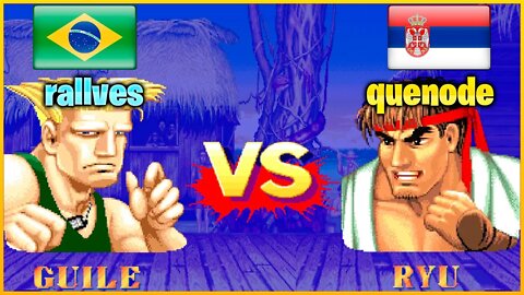 Street Fighter II': Champion Edition (rallves Vs. quenode) [Brazil Vs. Serbia]