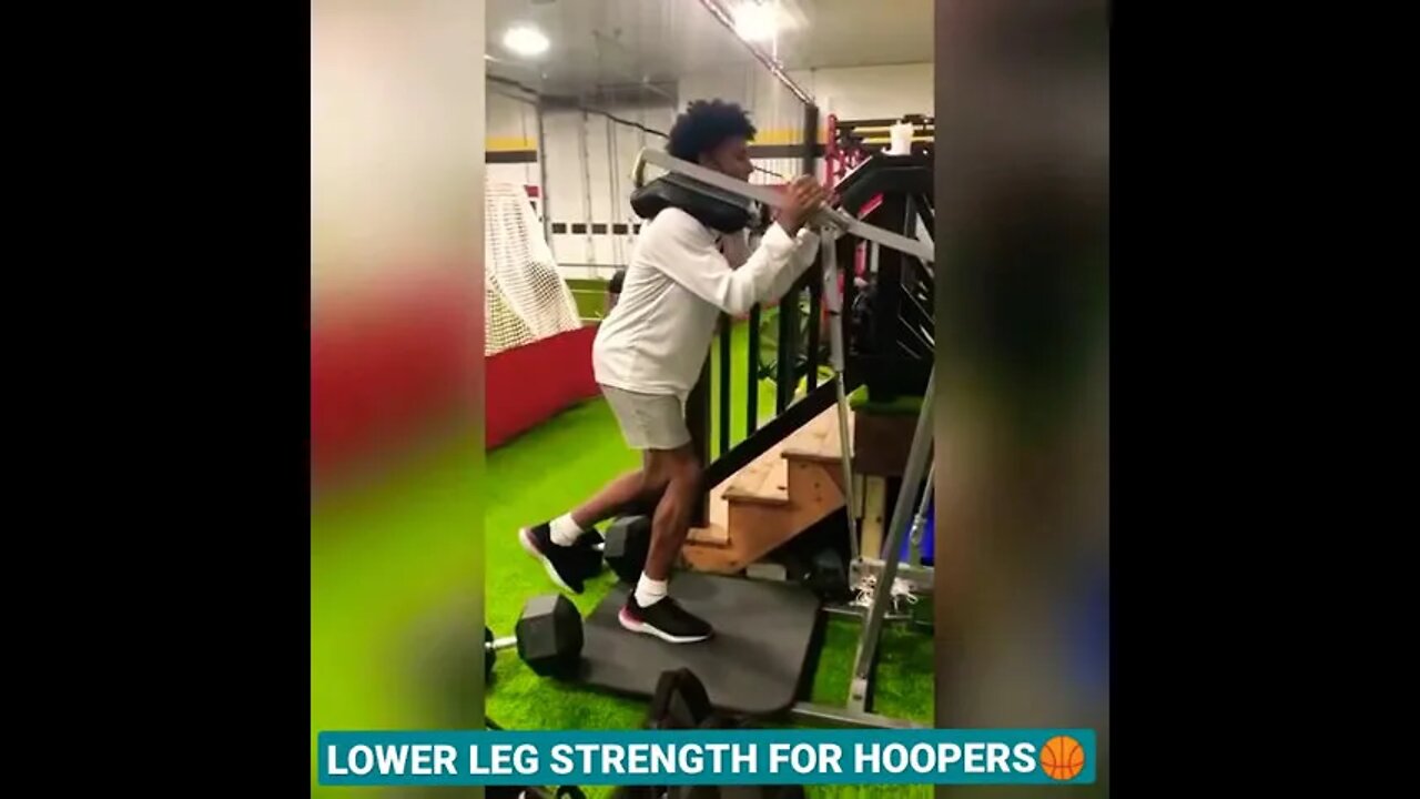 🏀LOWER LEG STRENGTH FOR HOOPERS🏀 (Part 2) #Shorts