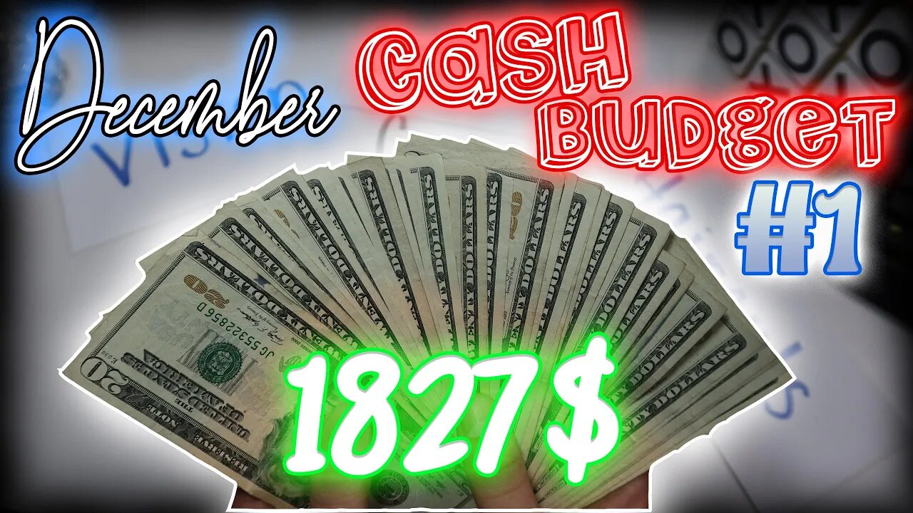 My First Cash Envelope Stuffing & PAYING OFF DEBT! | First Male Cash Stuffer?! | December 1st