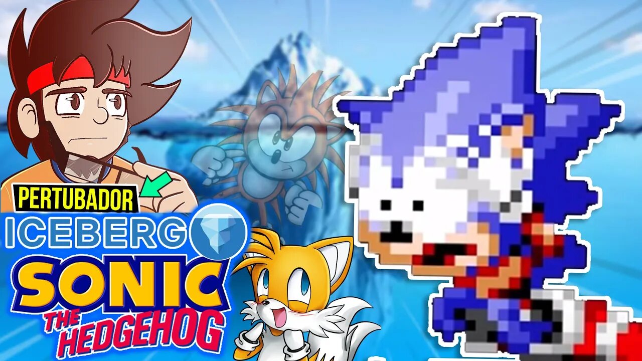 INVESTIGANDO o ICEBERG do SONIC e TEORIAS OURIÇADAS