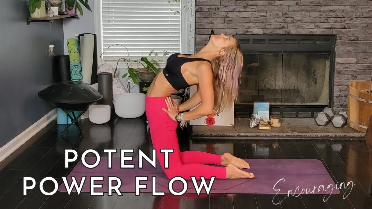 Potent Power Flow | Encouraging Power Yoga for Building Strength and Balance