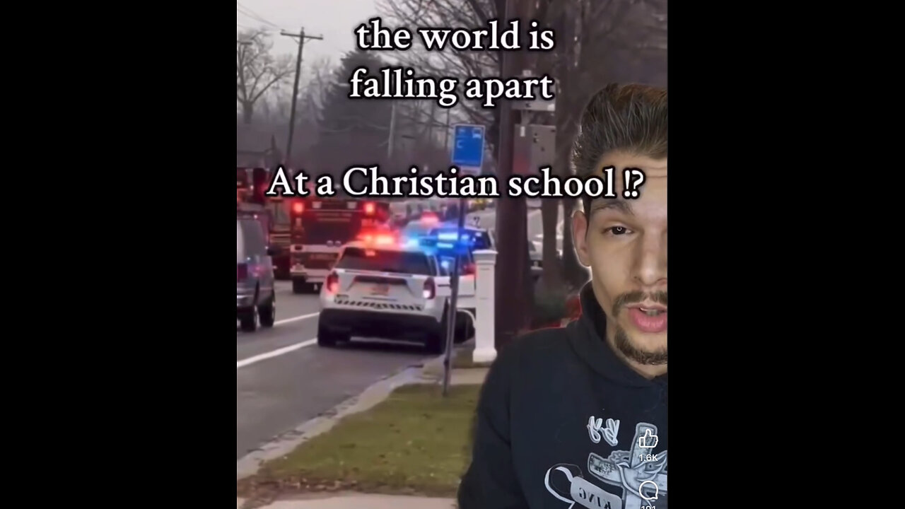 Christian school shooting today, Alex Jones predicted this. This is an attempt to sabotage.