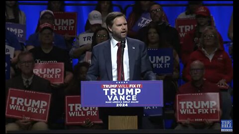 JD Vance Campaigns in Flint MI