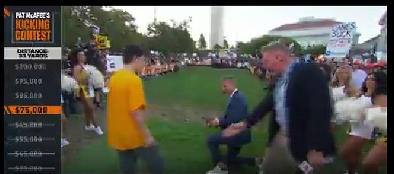 NEW Cal student nails a field goal on College Game Day to raise $600,000 for Hurricane...