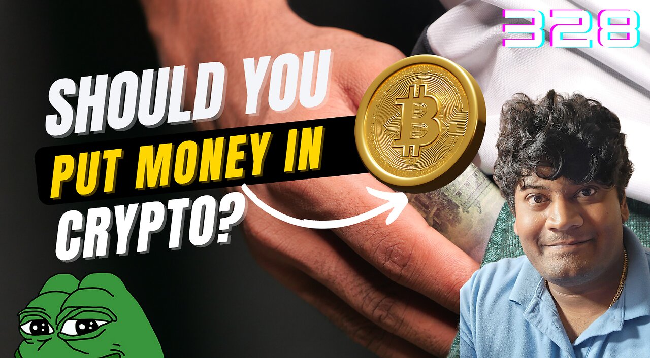 Should you Put Money in Crypto?! #pepe #doge #shib