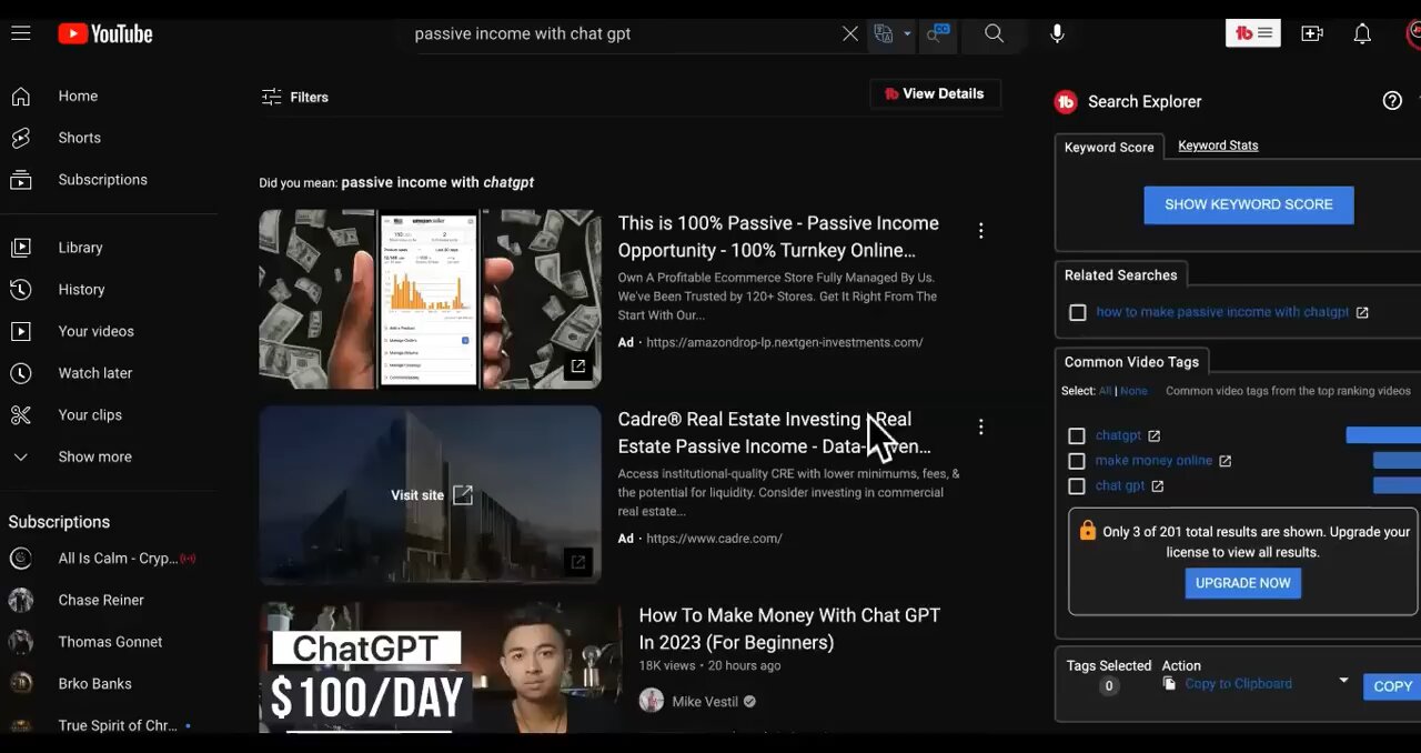 CHATGPT Builds Passive Income With Chat GPT OpenAI-$15,000/Month [PART 1]