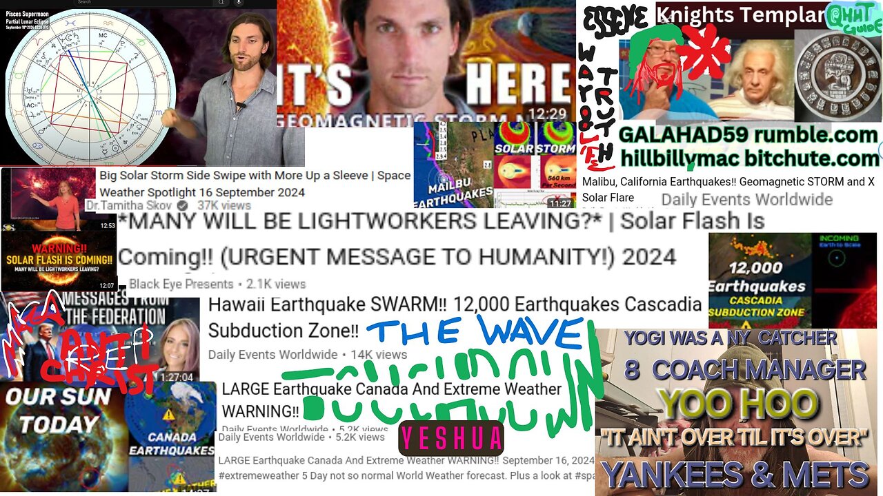 2ND COMING X-FLARES, MALIBU QUAKES, OUR RIGHT BRAIN REINCARNATION & TRUMP MERAVINGIAN ANTICHRIST