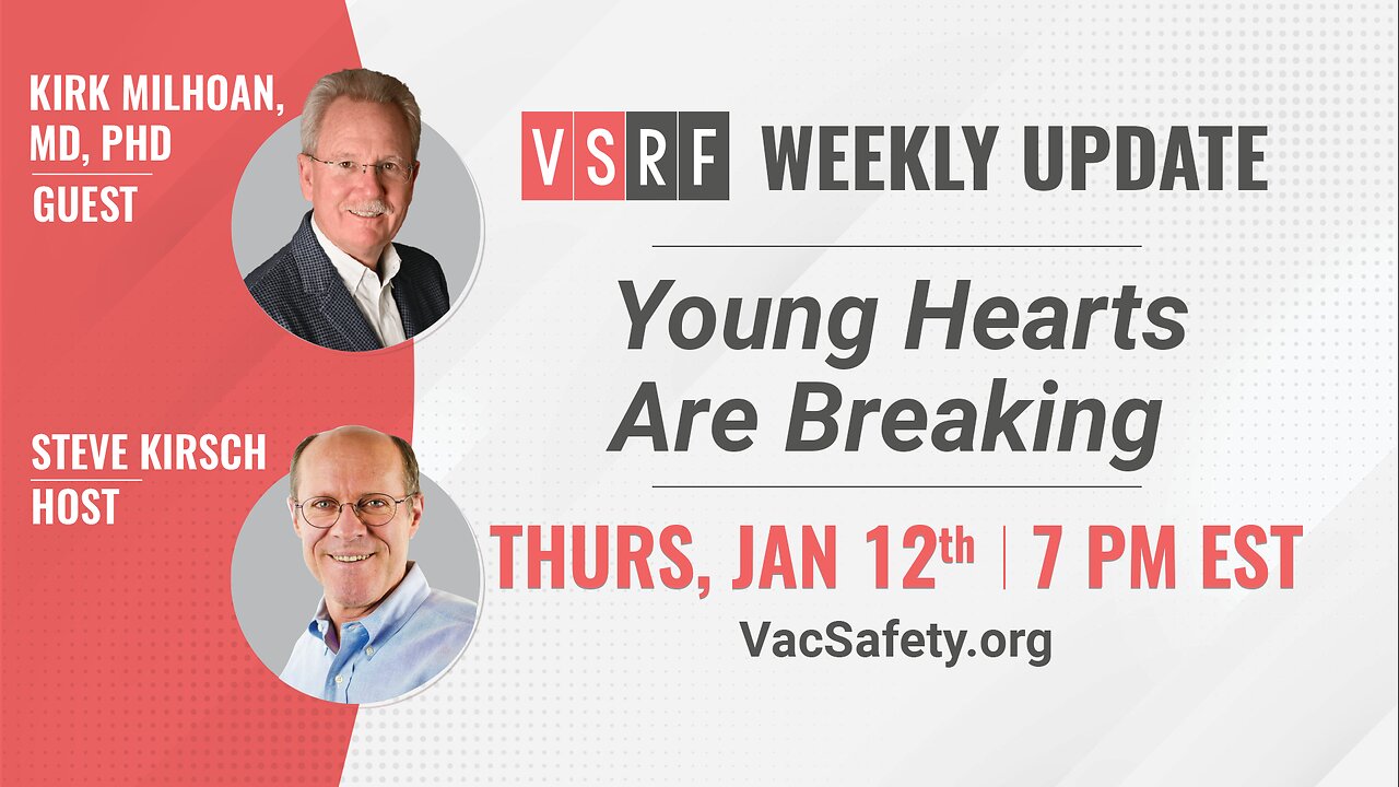 Preview EP#62: "Young Hearts Are Breaking" with Pediatric Cardiologist Dr. Kirk Milhoan, MD, PhD.